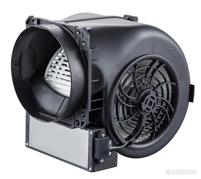 Why should the Ventilation System use EC external rotor double inlet centrifugal fan?