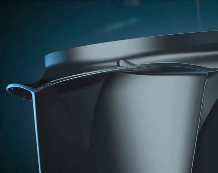 백 어워드 곡선 원심 팬의 장점