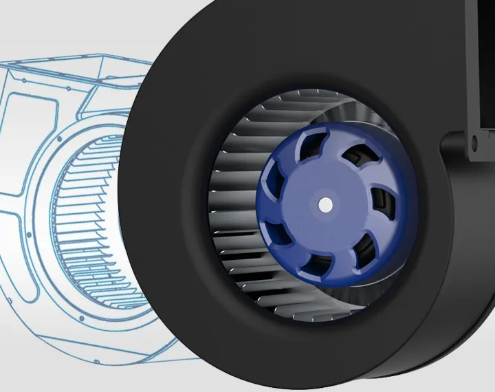 EC 전방 곡선 원심 팬의 특성